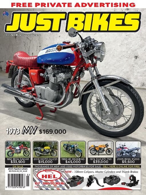 Title details for Just Bikes by JUST AUTO Classifieds Pty Ltd - Available